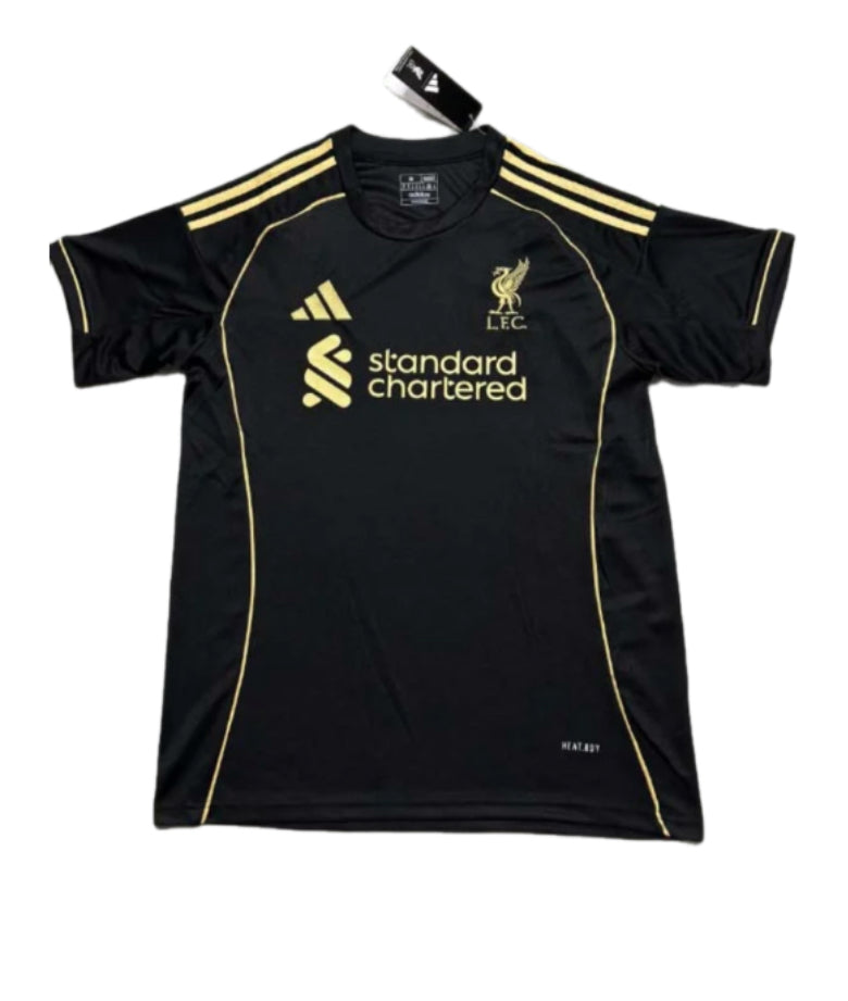 2025/2026 Liverpool Special Edition Black Soccer Jersey
