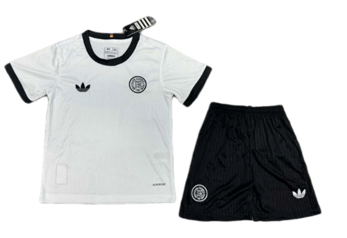 2025 Germany 125th Anniversary Edition White Football Shirt Kids Size