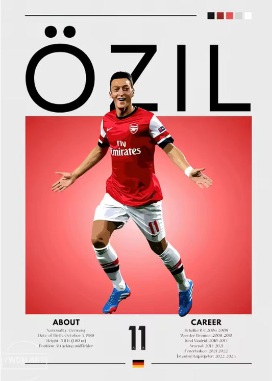 Mesut Özil Poster