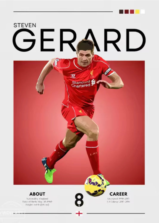 Steven Gerard Poster