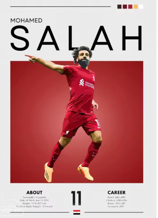 Mo Salah Poster
