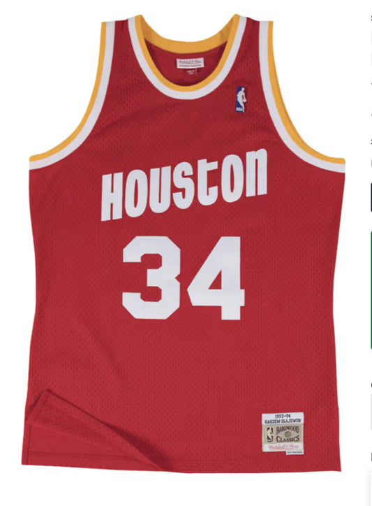 Hakeem Olajuwon Houston Rockets Jersey
