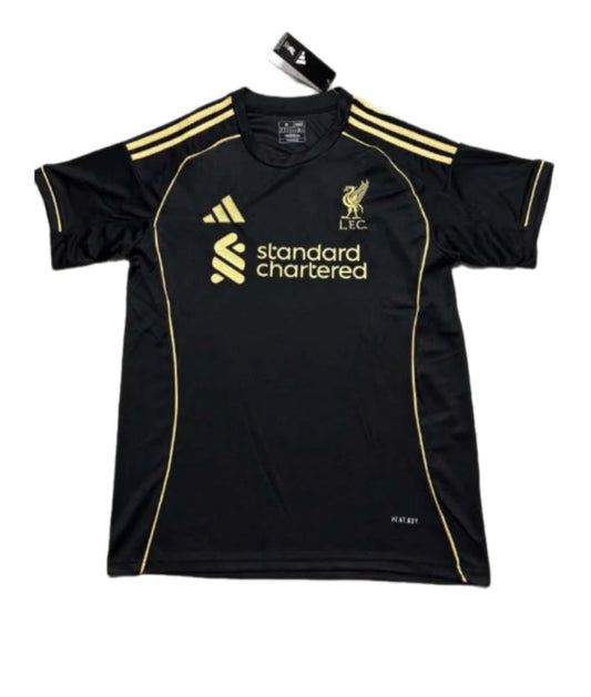 2025/2026 Liverpool Special Edition Black Soccer Jersey