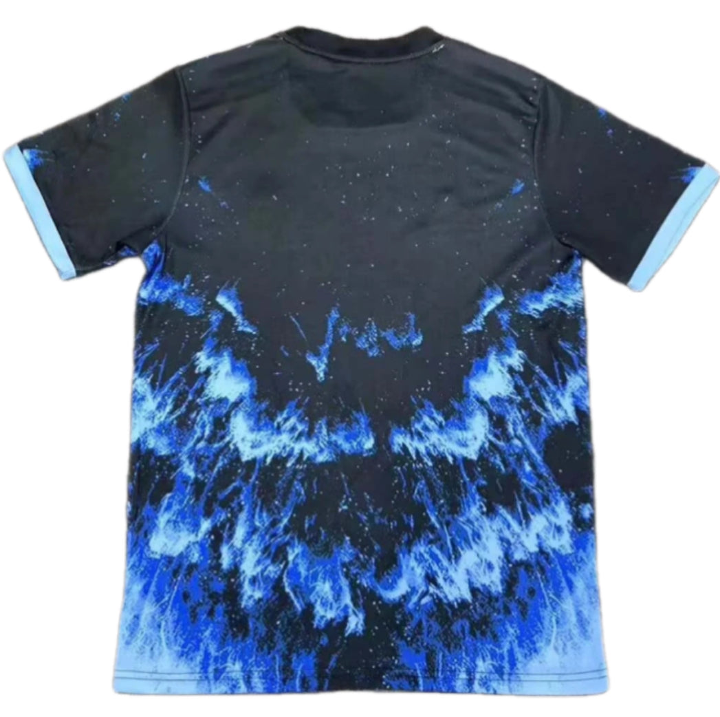 2025/2026 Real Madrid Special Edition Black And Blue Football Shirt