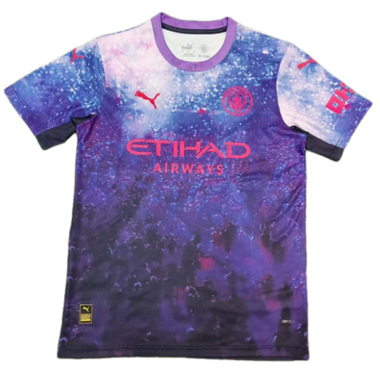 2025/2026 Manchester City Concept Edition Purple Football Shirt