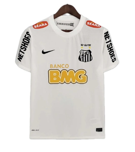 2012 Retro Santos Home Soccer Jersey