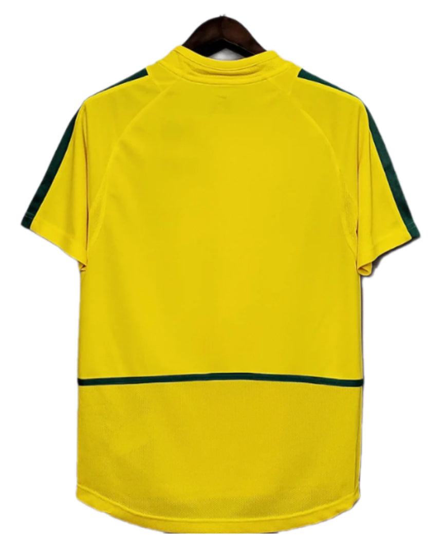 2002 Retro Brazil Soccer Jersey Home