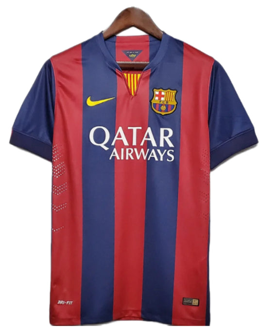 2014/2015 Retro Barcelona Football Shirt Home