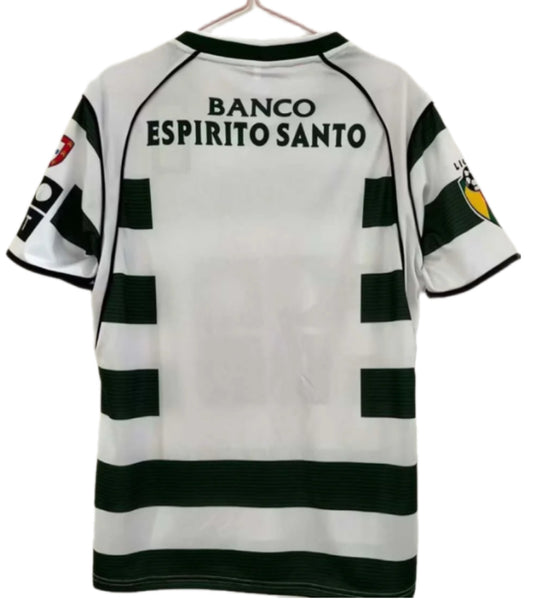 2002/2003 Retro Sporting Lisbon Home Football Shirt