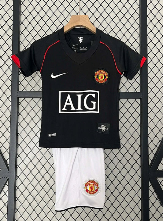 2007/2008 Retro Manchester United Third Away Football Shirt Kids Size