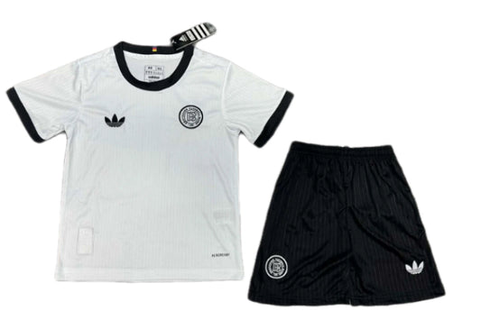 2025 Germany 125th Anniversary Edition White Football Shirt Kids Size