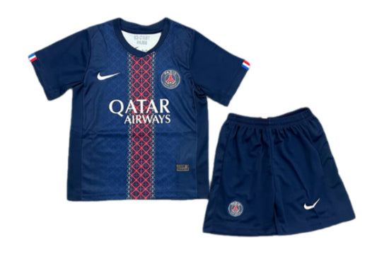 2025/2026 Psg Paris Saint-Germain Home Football Shirt Kids Size