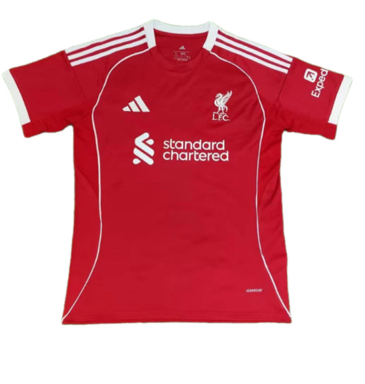 2025/2026 Liverpool Home Soccer Jersey